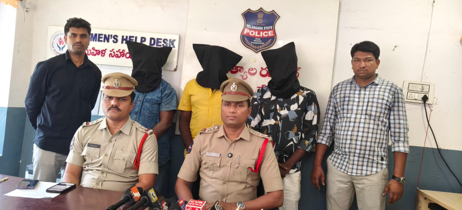 టి-ఫైబర్ పరికరాల దొంగతనాల కేసు జగిత్యాల రూరల్ పోలీసులు ఛేదించారు
