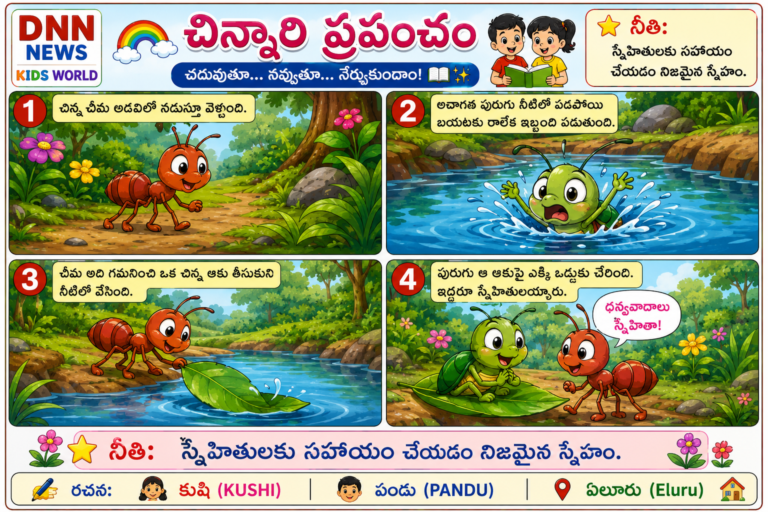 బుధవారం చీమ స్నేహం